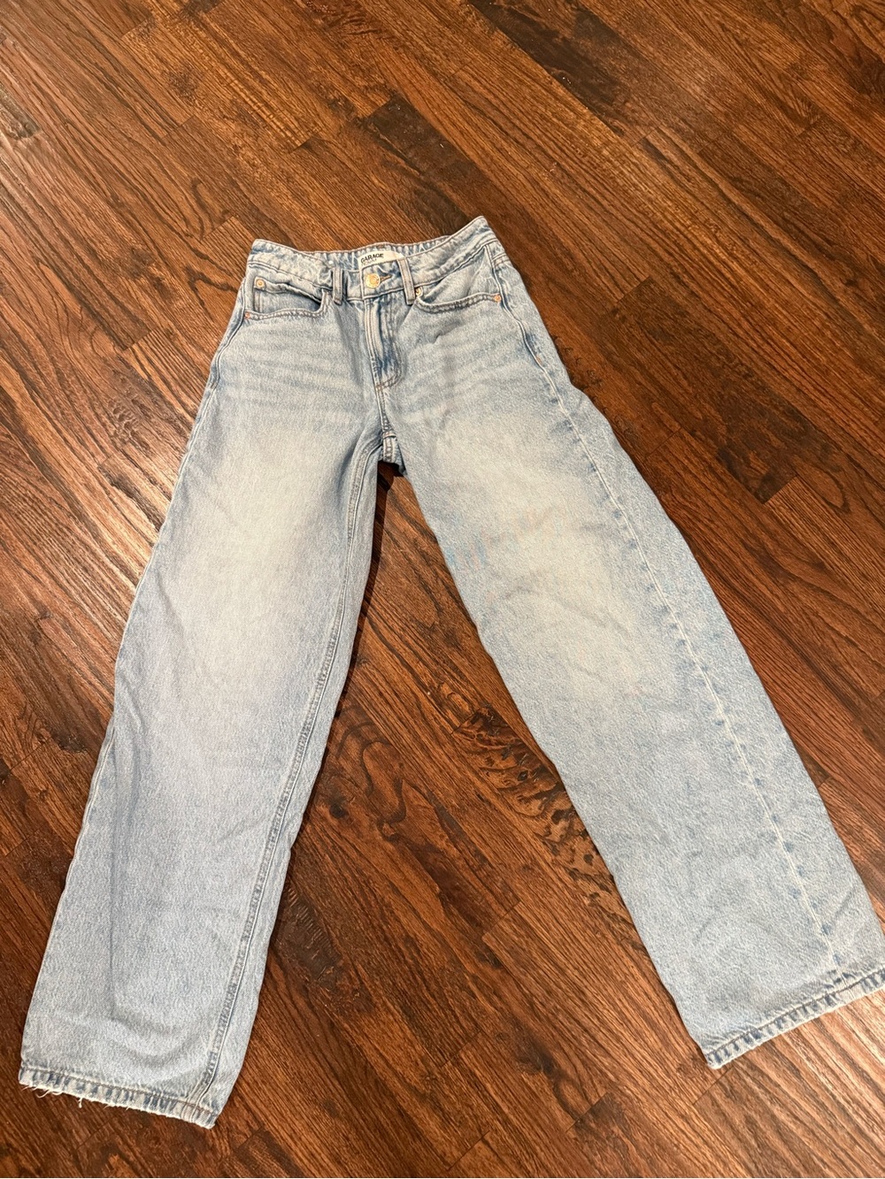 Garage Light Wash Flare Jeans
